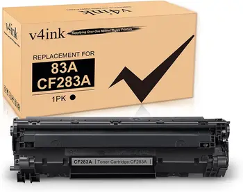 1 Упаковка Тонер-картриджа V4INK CF283A 83A для HP MFP M127fw M127fn M125nw M201dw