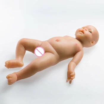 19-дюймовая силиконовая кукла-реборн для Новорожденной девочки, Силиконовая кукла-реборн, Рождественский подарок для Детей, игрушка-кукла