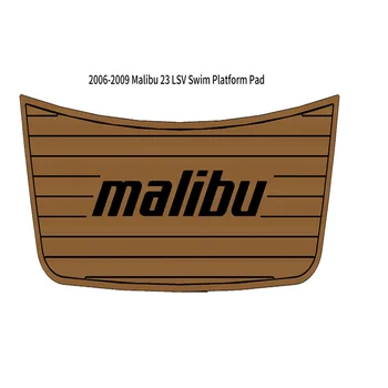 2006-2009 Malibu 23 LSV Плавательная Платформа Step Pad Лодка EVA Пенопластовый Коврик Для Пола Из Тикового дерева
