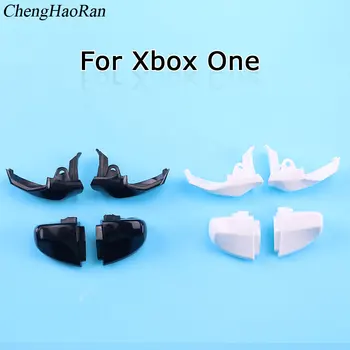 ChengHaoRan 1 шт. Черно-белый пластик для контроллера Xbox One RB, LB, LT, RT, бампер, полный комплект пуговиц