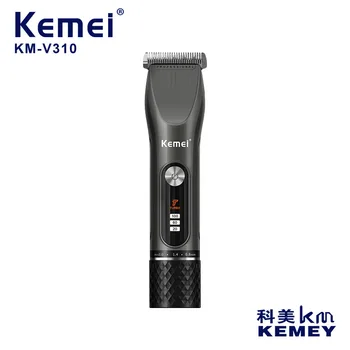 kemei триммер для волос KM-310 USB перезаряжаемая машинка для стрижки волос, машинка для стрижки масляных головок, гравировальная отбеливающая парикмахерская машинка для стрижки