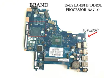 MLLSE Быстрая ДОСТАВКА В наличии CSL50/CSL52 LA-E811P материнская ПЛАТА ДЛЯ НОУТБУКА HP 15-BS материнская плата процессор N3710 оперативная память DDR3L