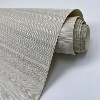 Mywind Новый дизайн Бежевого цвета С бумажной подложкой Из Сизаля Китайские Дизайнерские обои ручной работы для домашнего декора стен