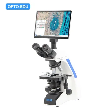OPTO-EDU A33.1502 Цена 1000x Биологический микроскоп с ЖК-экраном цифровой