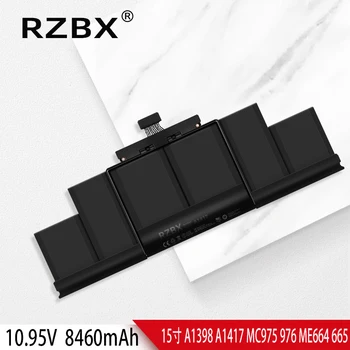 RZBX Новый аккумулятор для ноутбука Apple A1398 (версия 2012-2013) для MacBook Retina Pro 15