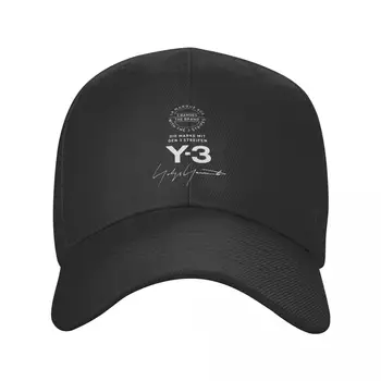Y-3 Бейсболка с логотипом Y3, Мужская Женская Шляпа От Солнца в стиле хип-Хоп, Шляпа для Папы Йоджи Ямамото, Регулируемая Шляпа Для Рыбалки Из полиэстера, Летняя Шляпа