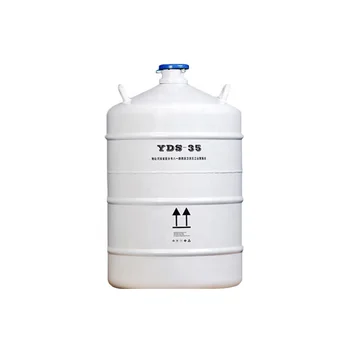 YDS-35B Тип хранения из алюминиевого сплава Контейнер для жидкого азота Резервуар для жидкого азота Резервуар для спермы