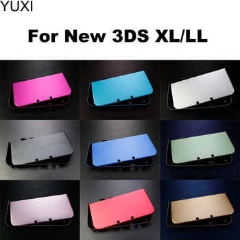 YUXI 1 комплект Для Нового 3DS XL LL Передняя Задняя Лицевая панель Корпус Защитная Накладка Защитный чехол Для Новых Игровых Аксессуаров 3DS XL LL