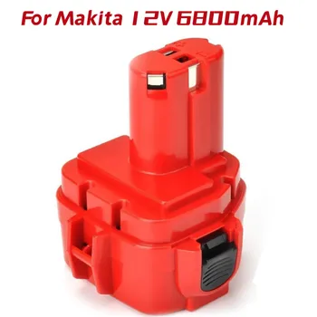 Аккумулятор 12V 6.8Ah применим к Makita 12V PA12 1220 1222 1233 1200 1234 1235 1235b 1235a 192696-2 192698-8 192598-2