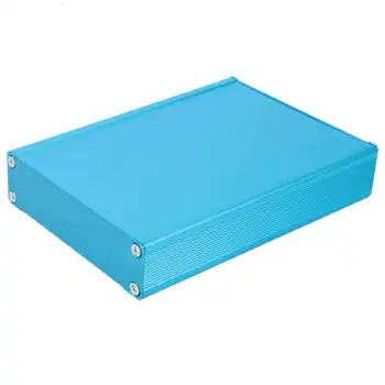 Алюминиевый корпус коробки Электронный проект алюминиевой коробки DIY Алюминиевый охлаждающий кейс, встроенный в печатную плату 22x80x110 мм