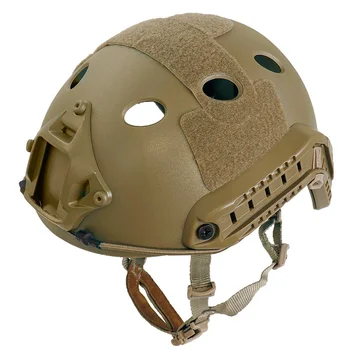 Армейский Военный Тактический Шлем PJ Fast Черный Охотничьи Аксессуары Защитный Головной Убор Swat CS Wargame Пейнтбол Страйкбольный Шлем