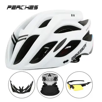 Велосипедный шлем Унисекс с легким Велосипедом, сверхлегкий шлем, Интегрально-формованный Горный дорожный велосипед, MTB Шлем, безопасный
