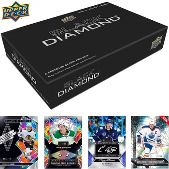 Верхняя палуба 2020/21 Black Diamond Hockey Cdd, Эксклюзивная коробка для хобби, Официальные лимитированные торговые карты, коллекция фанатов, подарок
