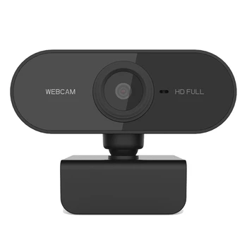 Видеокамера HD USB-камера с микрофоном, HD Веб-камера USB-камера для портативных ПК, Zoom, Skype, Facetime, Windows, Linux