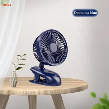 Вращающийся на 360 градусов Портативный Зажимной вентилятор, Usb Перезаряжаемые Мини-охладители воздуха, 3 Скорости, Регулируемый Охлаждающий Вентилятор Для домашнего Офиса