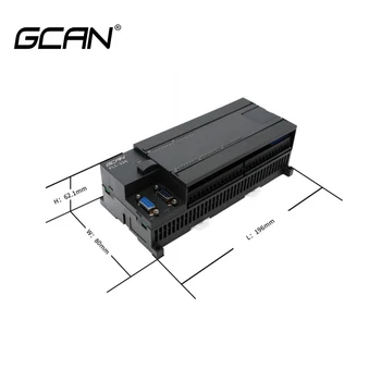 Встроенный программируемый контроллер автоматизации GCAN-PLC-326-E/R с 2 DB9 и 1 RJ45 для ядра управления промышленной автоматизацией