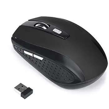 Горячая распродажа Беспроводная мышь 2.4G Эргономичные игровые мыши 1200 точек на дюйм Домашняя Офисная мышь с USB-приемником для портативных ПК