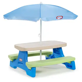 Детский столик для пикника с зонтиком из магазина