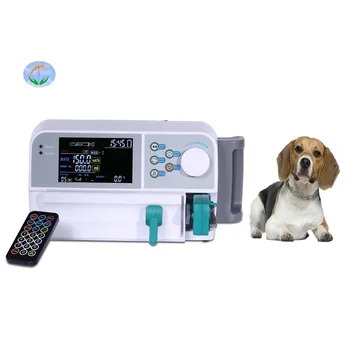 Дешевые медицинские ветеринарные шприцевые насосы YJ-500D Передовой Технологии Медицинский Шприцевой насос Для больницы домашних животных
