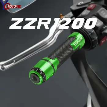 Для KAWASAKI ZZR1200 2002 2003 2004 2005 ZXR400 allyeaRs ZZR600 1990-2009 2008 Аксессуары для мотоциклов Резиновая Гелевая Ручка на Руль