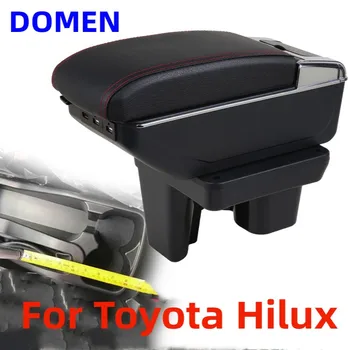 Для Toyota Hilux подлокотник коробка Оригинальный специальный центральный подлокотник коробка модификация аксессуары Двухслойная USB зарядка