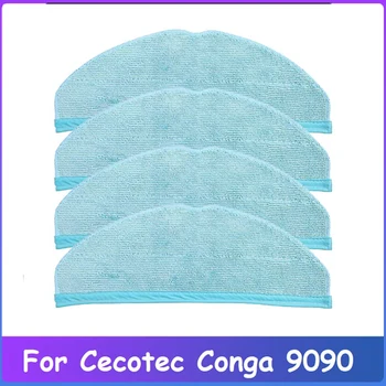 Для Робота-пылесоса Cecotec Conga 9090 Моющаяся тряпка для швабры Запасные Части Чистящая Тряпка для мытья полов