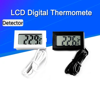 ЖК-цифровой термометр для температуры морозильной камеры -50 ~ 110 градусов, холодильник, термометр для холодильника, наружный водонепроницаемый зонд