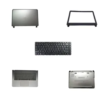 Клавиатура ноутбука, верхний регистр, верхняя задняя ЖК-крышка, нижний корпус, корпус Для HP Spectre 14-3200, Черный, США