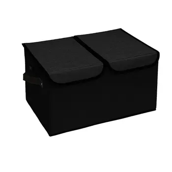 Коробка для отделки одежды из хлопчатобумажной и льняной ткани J1872 с двойным покрытием, складная коробка для хранения