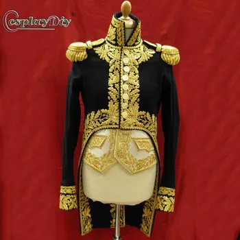 Косплей своими руками мужской костюм эпохи регентства, Королевский Военный пиджак, костюм Аристократа в стиле ретро рококо, костюм Марии-Антуанетты, костюм