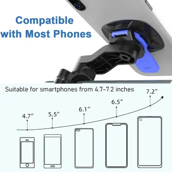 Кронштейн для телефона для горного велосипеда, скутера, мотоцикла, Навигационный держатель для велосипеда, вращающийся на 360 ° для Xiaomi iPhone, кронштейн для блокировки безопасности