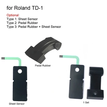 Листовой датчик / Педальная резина для цепи привода Roland TD-1, Мембранные резинки для датчика Hi Hat, Детали электрического барабана