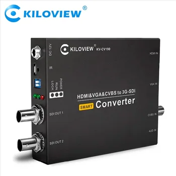 Медиаконвертер Kiloview HDMI AV VGA в SDI KV-CV190 устройство для преобразования видеосигнала, видеопереключатель