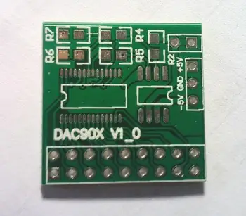 Модуль DA высокоскоростной модуль DAC PCB голая плата