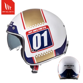 Мотоциклетные шлемы Унисекс с открытым лицом 3/4, Солнцезащитный козырек, модные Мотоциклетные шлемы для езды на электроскутере Casco Moto
