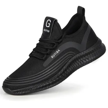 Мужская обувь 2021, Дышащие черные кроссовки для бега, Спортивная обувь, Повседневная Легкая обувь для бега Трусцой, Прогулочная теннисная обувь, Удобная Противоскользящая Мягкая