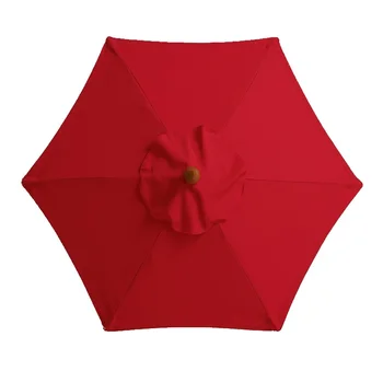 Навес для пляжного зонта Заменяет Анти-ультрафиолет и анти-выцветание полиэфирной ткани, Пляжные садовые зонтики, Терраса, открытый зонт