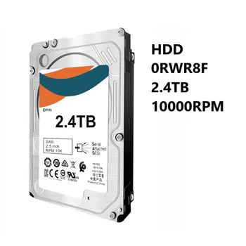 Новый жесткий диск 0RWR8F 2,4 ТБ 10000 об/мин 2,5 дюйма SFF SAS 12 Гб/сек. С возможностью горячей замены Жесткий диск 256 МБ 512e HDD для серверов D-ELL Power Edge