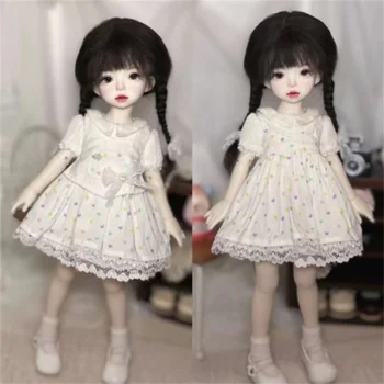 Одежда для куклы BJD, платье для 1/6 YOSD, белая юбка С носками, аксессуары для куклы
