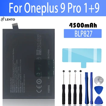 Оригинальный аккумулятор BLP827 для Oneplus 9 Pro 1 + 9 BLP 827, сменный аккумулятор для мобильного телефона