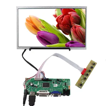 Плата ЖК-контроллера HD MI DVI VGA с 10,1-дюймовым ЖК-экраном 1366x768