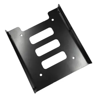 Профессиональный 2,5-3,5-дюймовый SSD Жесткий диск Металлический Адаптер Для жесткого диска SSD Монтажный кронштейн Держатель для ПК Черный