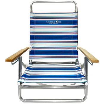 Пятипозиционный Складной пляжный стул Легкий пляжный шезлонг Предназначен для комфорта и расслабления на пляже, у бассейна