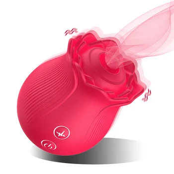 Розовый игрушечный вибратор, облизывающий язычком мини-сосок Clintoris сексуальные товары для взрослых для женщин