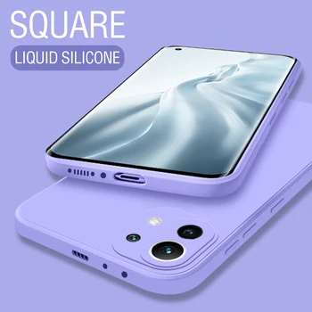 Роскошный Квадратный Чехол Для телефона Xiaomi Redmi Note 10 11 9 Pro 10s 9s 8 7 Pro 9 9A Poco F3 X3 NFC GT M4 Mi 11 10T 11T Pro Lite Case