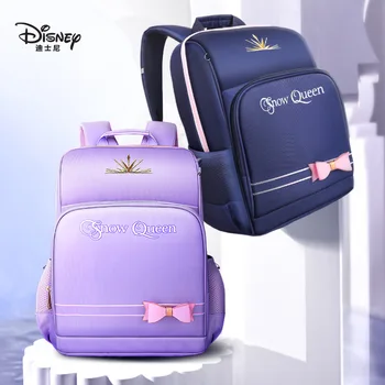 Рюкзак Disney для девочек с третьего по шестой класс, 2022 новый детский рюкзак для снижения нагрузки и защиты позвоночника