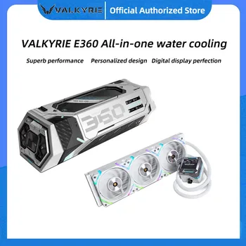 Синхронный универсальный охладитель воды VALKYRIE E360RGB с поддержкой AM5/LGA1700 для нескольких платформ