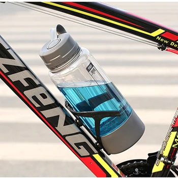 Уличная спортивная велосипедная бутылка для воды Емкостью 1000 мл Пластиковая бутылка с заваркой для чая, герметичная велосипедная бутылка для воды
