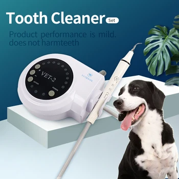Ультразвуковой Стоматологический скалер для домашних животных с 5 наконечниками, набор инструментов для гигиены полости рта домашних животных, отбеливание зубов домашних животных, Стоматологические инструменты