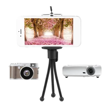 Универсальный металлический штатив Гибкая Мини Портативная Металлическая подставка для цифровой камеры, веб-камеры, портативного смартфона